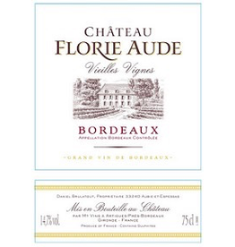 Bordeaux Red Chateau Florie Aude Bordeaux 2022 750ml