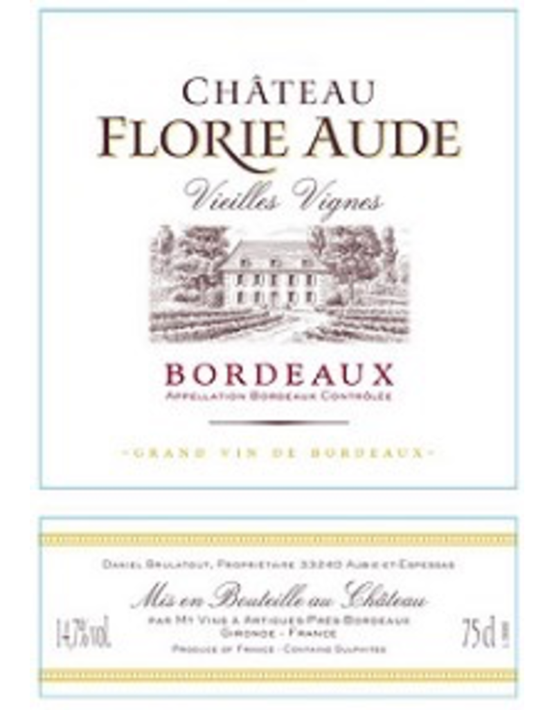 Bordeaux Red Chateau Florie Aude Bordeaux 2019 750ml