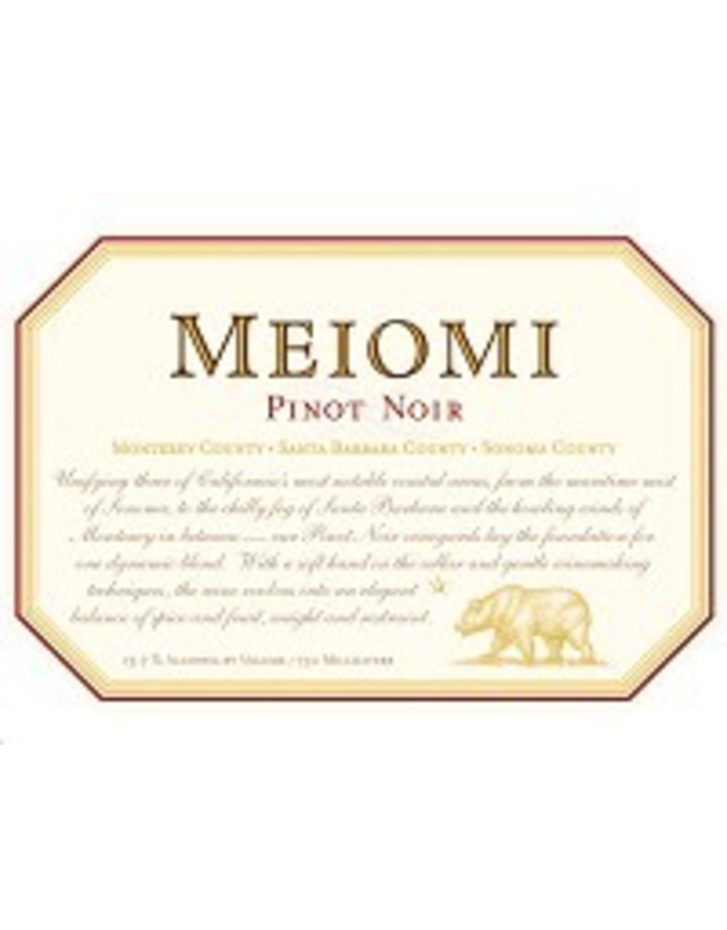 Pinot Noir SALE $21.99 Meiomi Pinot Noir 750ml REG $29.99