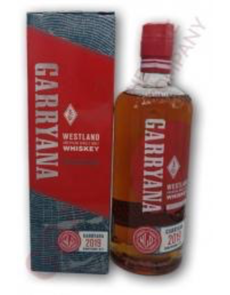 Bourbon Whiskey Garryana 2019 Edition 4/1 Westland American Single Malt Whiskey 750ml 100 proof