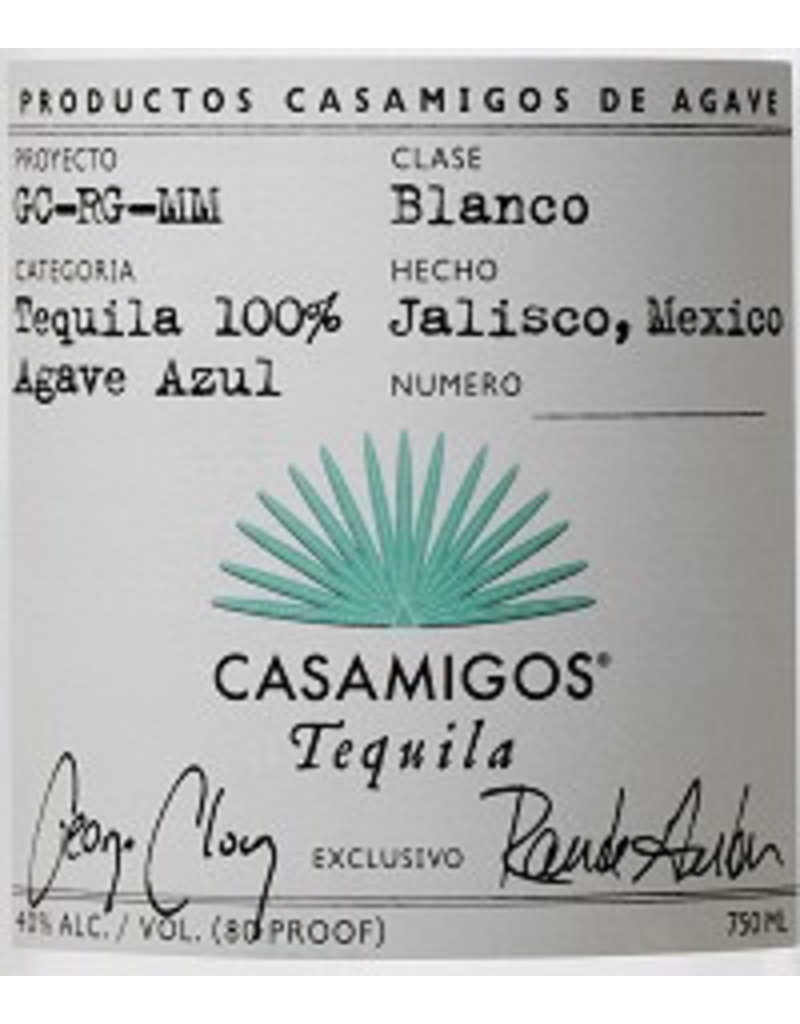 Tequila Casamigos Blanco Tequila 1.75 Liter