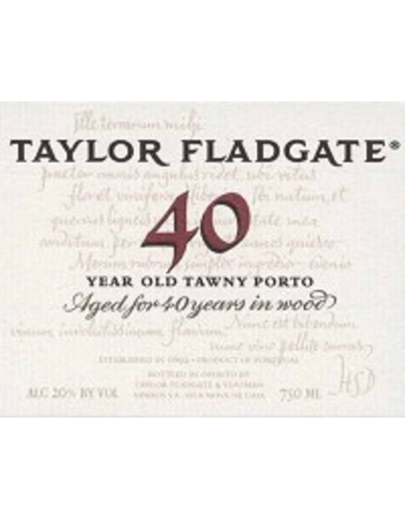 Porto Taylor Fladgate Porto 40 Year Old Tawny  750ml