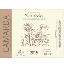 Sicilia END OF BIN SALE Camarda Nerello Mascalese Terre Siciliane 2022 750ml REG $29.99