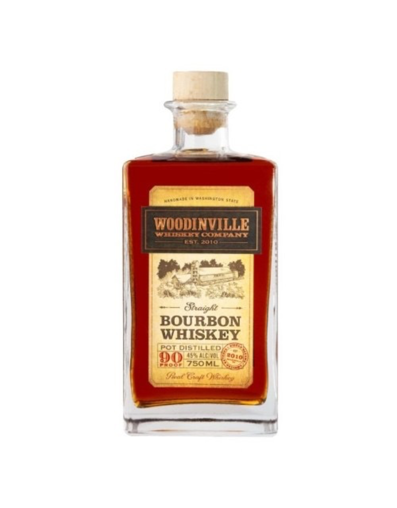 Bourbon Whiskey Woodinville Bourbon Whiskey Pot Stilled 90 Proof 750ml