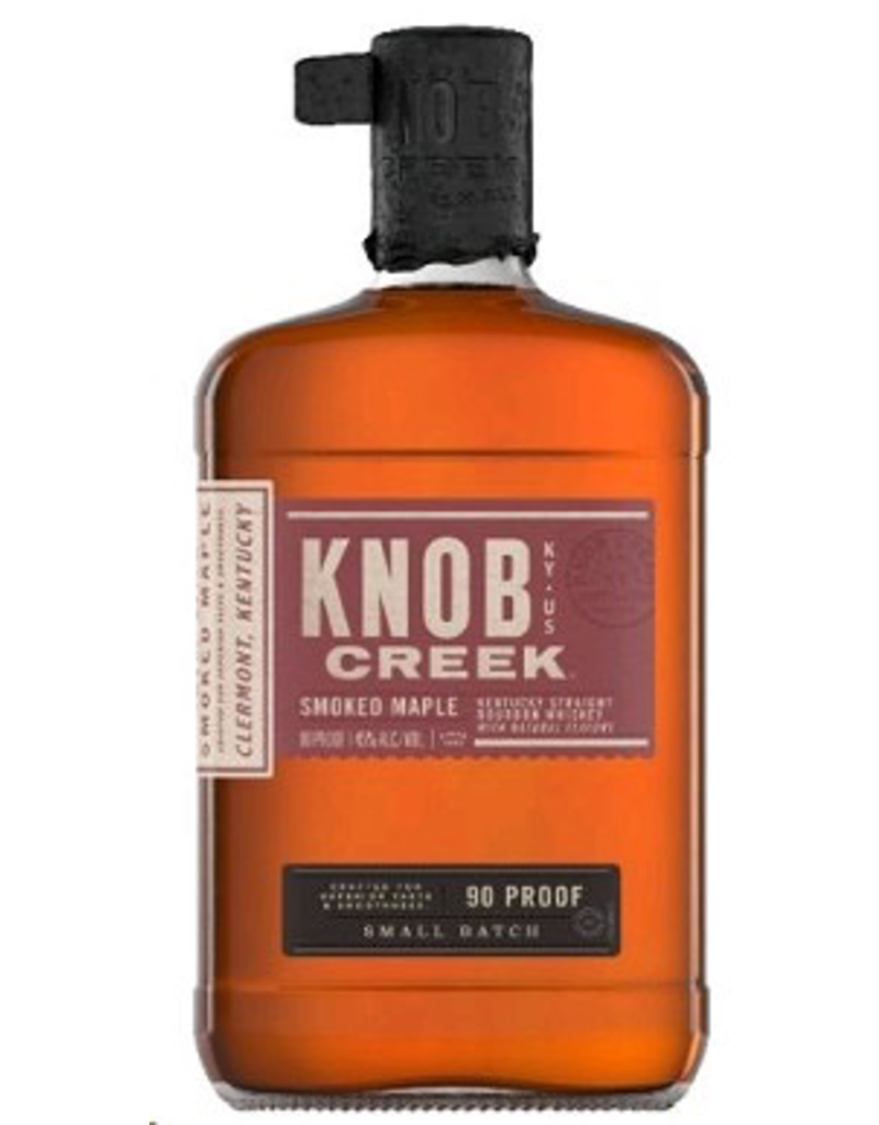 Bourbon Whiskey Knob Creek Smoked Maple Small Batch 90 proof 750ml
