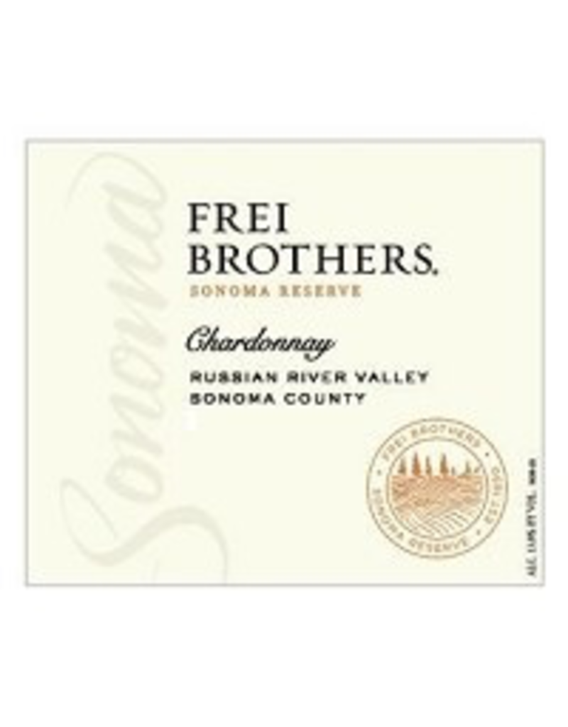 chardonnay SALE $16.99 Frei Brothers Chardonnay Russian River 750ml REG $21.99
