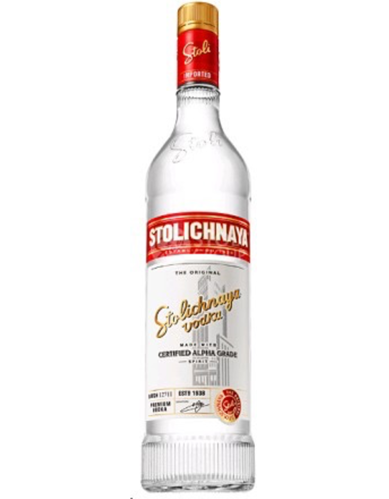 vodka SALE $39.99 Stolichnaya Vodka 1.75L