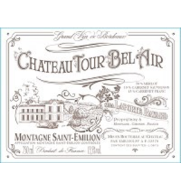 Bordeaux Red Chateau Tour Bel Air Montagne Saint-Emillion 2022 750ml