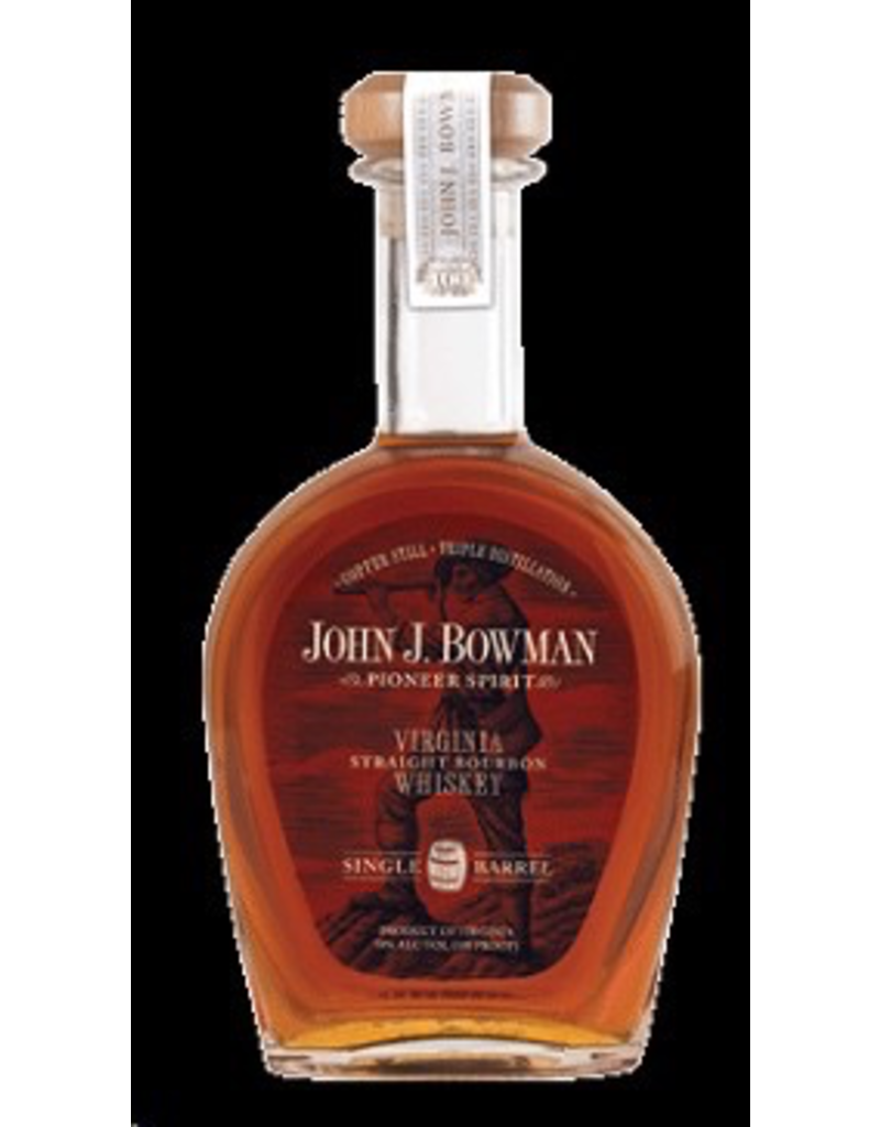 Bourbon Whiskey John J Bowman Single Barrel Bourbon 750ml