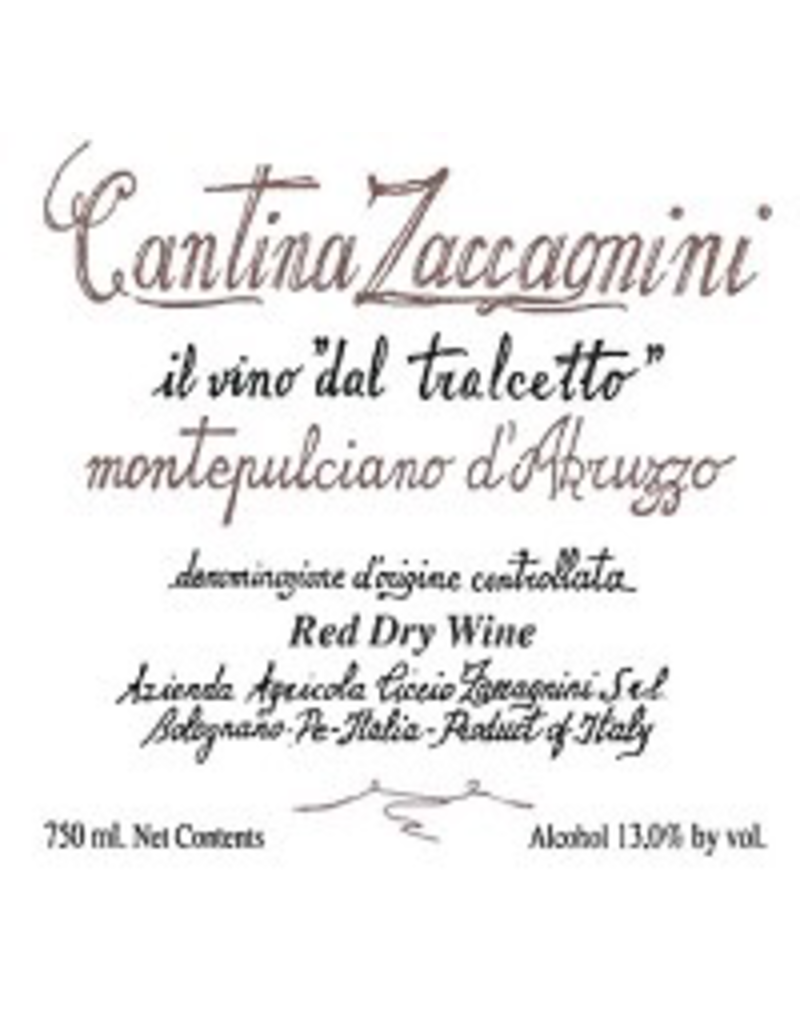 montepulciano d'abruzzo SALE $18.99 Zaccagnini Montepulciano d'Abruzzo 2020 750ml REG $25.99