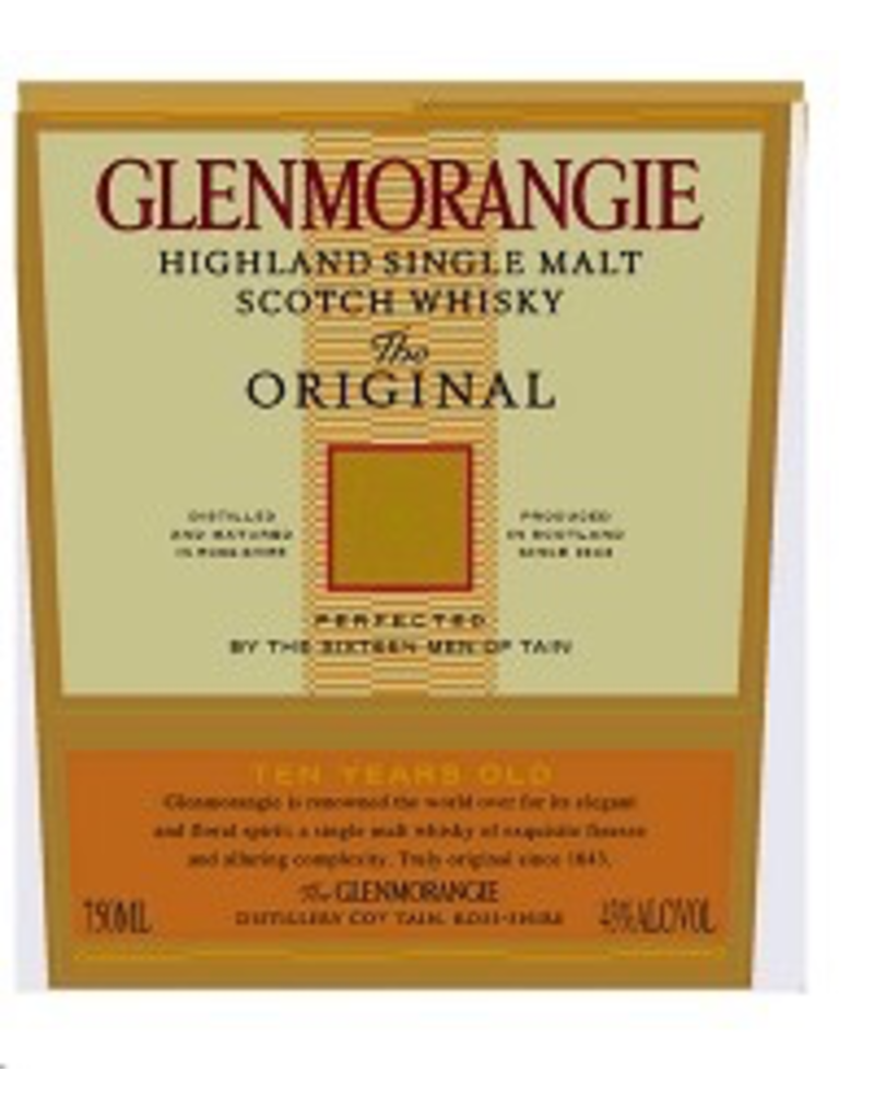 Single Malt Scotch Glenmorangie The Original Single Malt Scotch 750ml