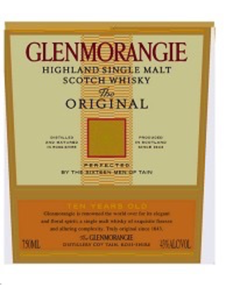 Single Malt Scotch Glenmorangie The Original Single Malt Scotch Liter