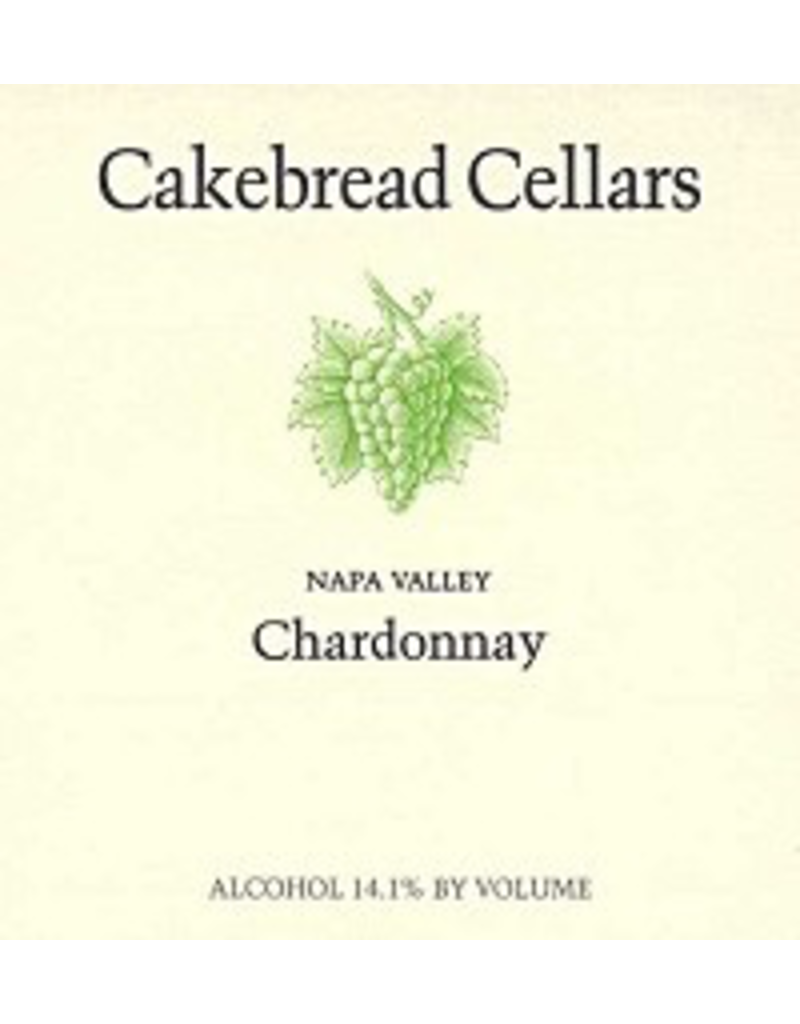 chardonnay SALE Cakebread Chardonnay 2019 Napa Valley  750ml REG $59.99