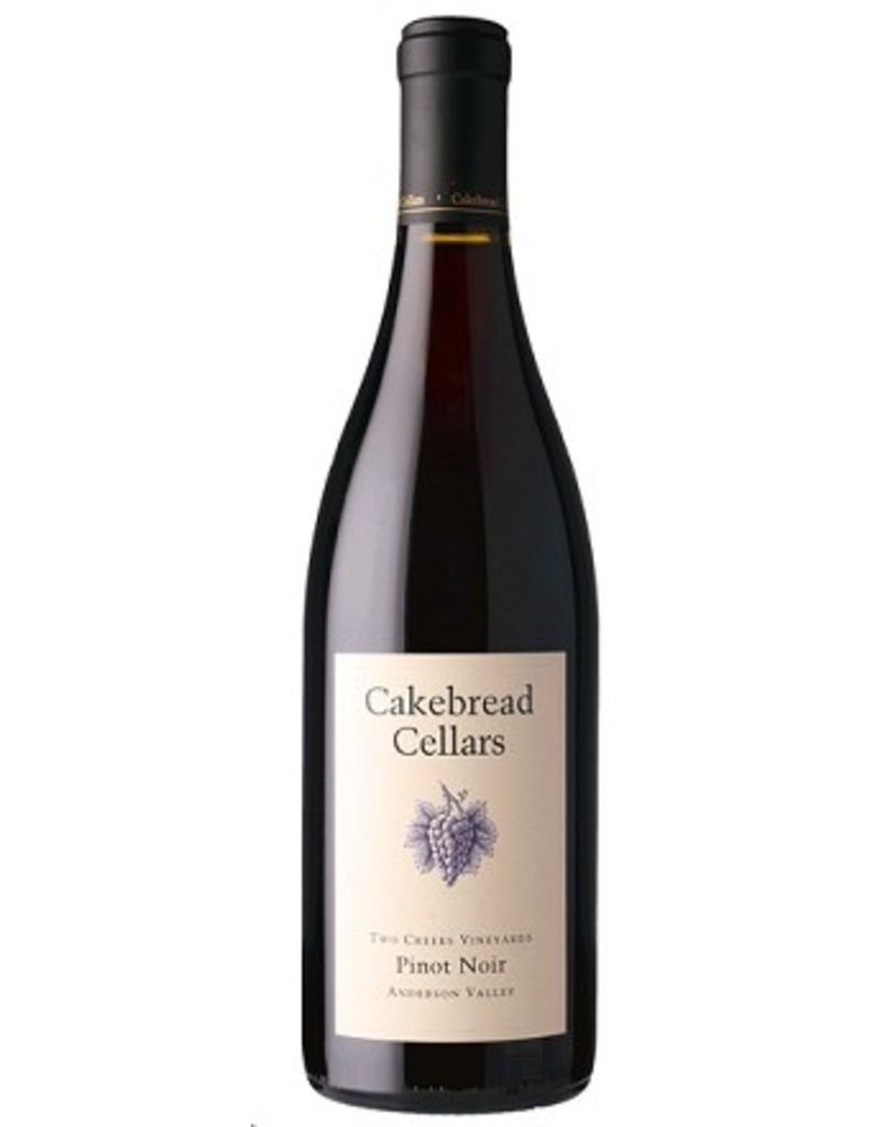 Pinot Noir END OF BIN SALE Cakebread Pinot Noir Two Creeks 2022 750ml REG $69.99