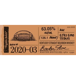 Bourbon Whiskey Booker's Bardstown Batch 2023-02 Bourbon 750ml