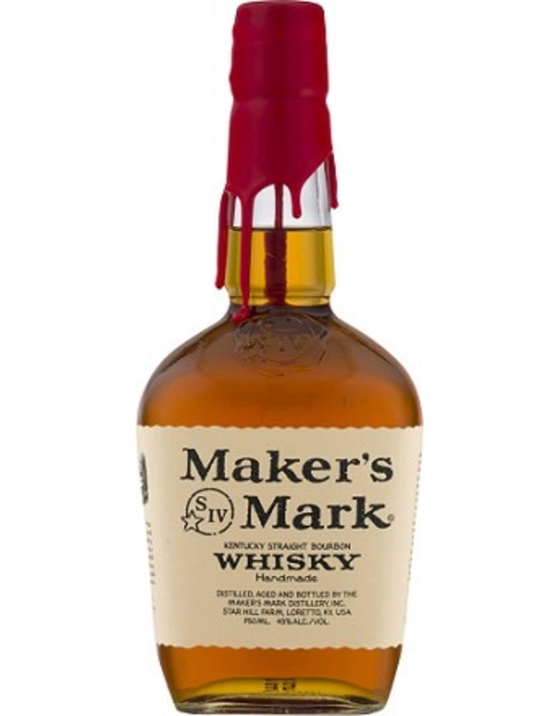 Bourbon Whiskey Maker's Mark Bourbon Whiskey 1.75 Liters