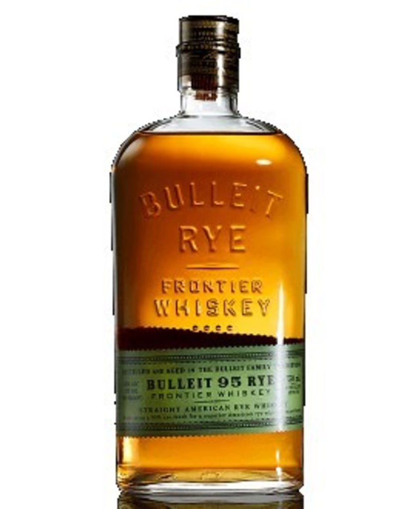 Rye Whiskey Bulleit 95 Rye Frontier Whiskey Straight American Rye Whiskey 95 proof  Liter