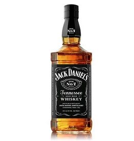 Bourbon Whiskey Jack Daniel's Whiskey Sour Mash Old No. 7 Black Label 1Liter