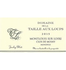 Chenin Blanc END OF BIN SALE Domaine de la Taille Aux Loups Clos Mosny Monopole 2018 REG $49.99