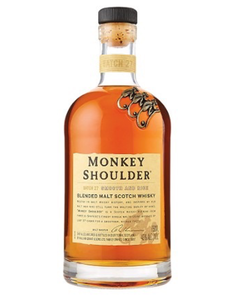 Monkey Shoulder Blended Malt Scotch Whisky 750ml - Legacy Wine and Spirits