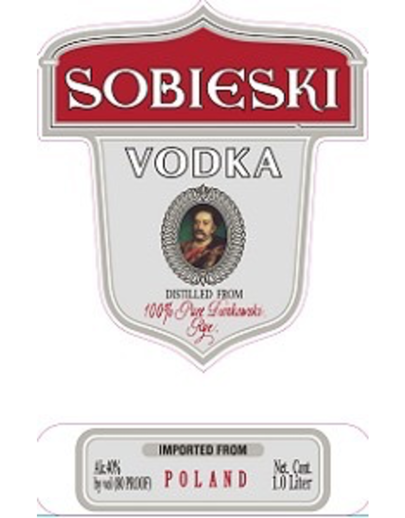 vodka Sobieski Vodka Liter