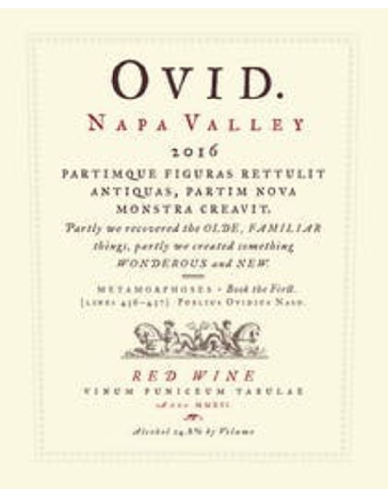 Cabernet Sauvignon SALE $399.99 Ovid Napa Valley Red 2019 Red Blend Napa Valley