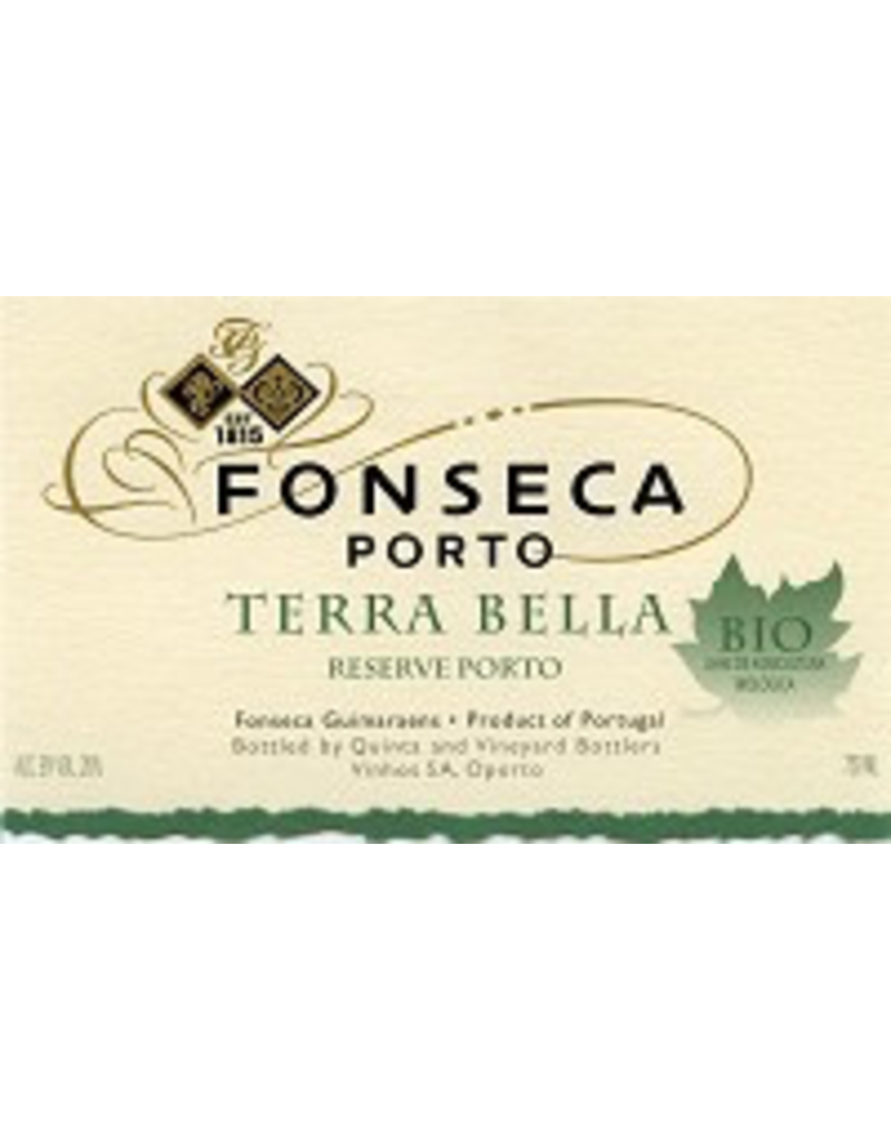 Porto SALE $29.99 Fonseca Terra Bella Reserve Porto ORGANIC 750ml REG$34.99