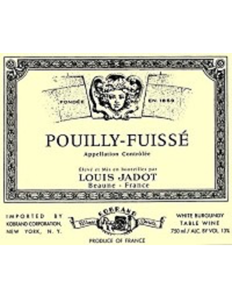 Burgundy French SALE $29.99 Louis Jadot Pouilly Fuisse 750ml Reg $32.99