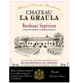 Bordeaux Red Chateau La Graula Bordeaux Superieur 2018 750ml