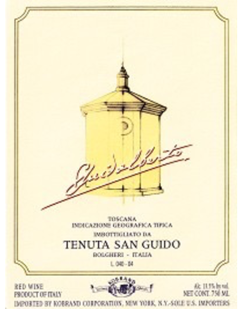 Tuscan Red SALE $999.99 Tenuta San Guido Guidalberto 2021 6 Liter