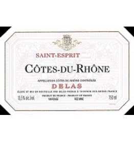 Rhone Delas Cotes-Du-Rhone Saint-Esprit RED 750ml France