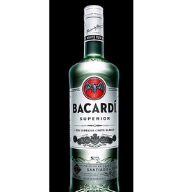 rum Bacardi Silver Rum 1 Liter