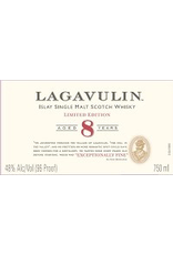 Single Malt Scotch Lagavulin 8 year Islay Single Malt Scotch Whisky 750ml