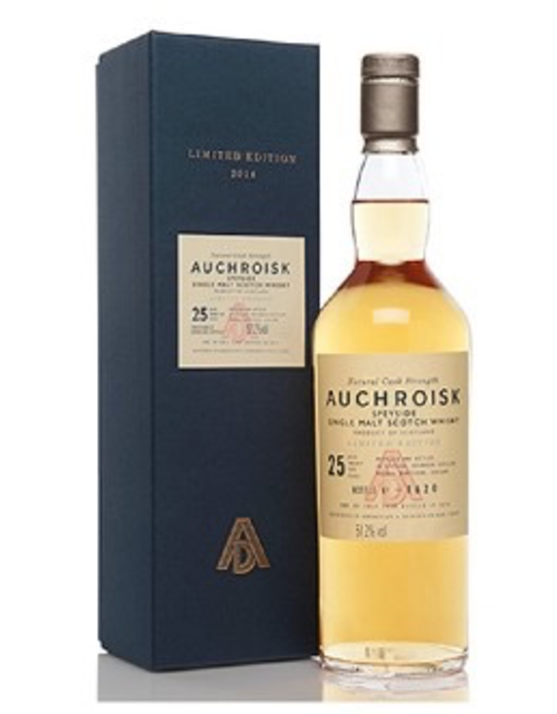 Single Malt Scotch Auchroisk Speyside 25 yr Single Malt Scotch Whisky 750ml
