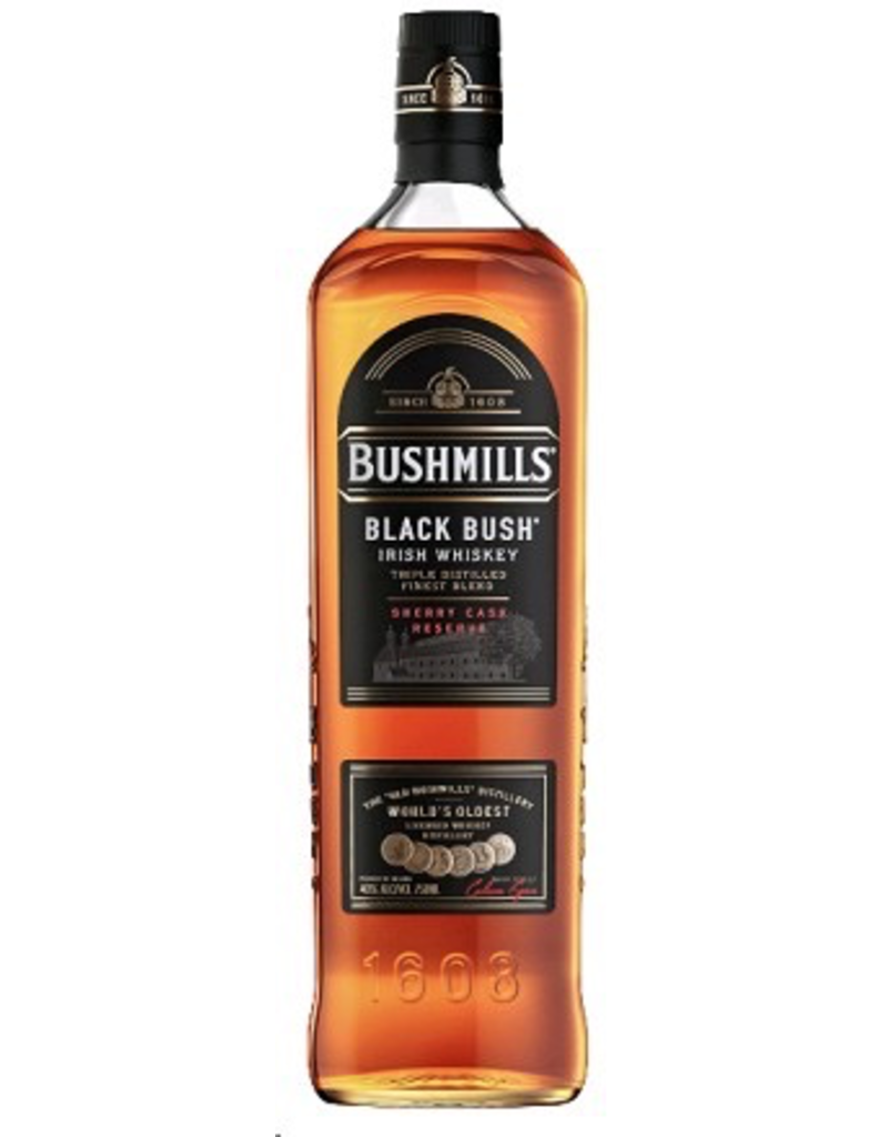 Irish Whiskey Bushmills Black Bush Irish Whiskey Liter