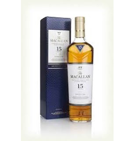Single Malt Scotch Macallan 15 Year Old Double Cask Single Malt Scotch 750ml