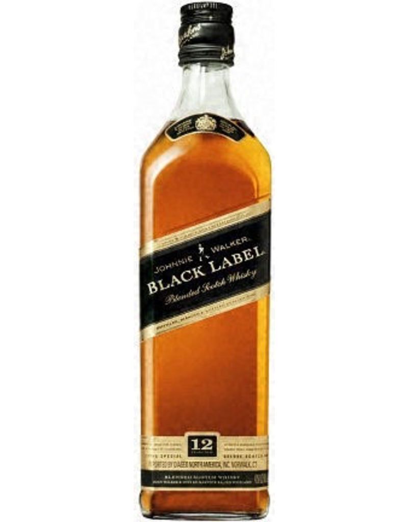 Blended Scotch Johnnie Walker Black Label Blended Scotch Whiskey 12yr Liter