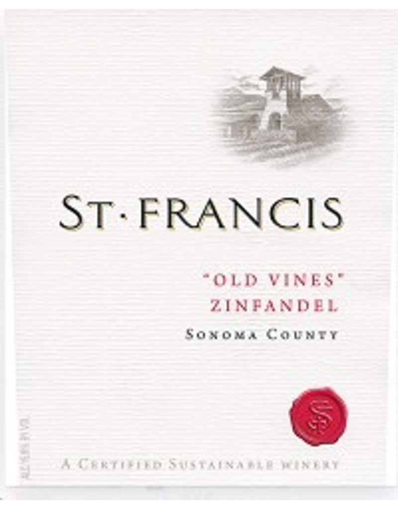 Zinfandel SALE $21.99 St Francis Old Vines Zinfandel 2019 750ml