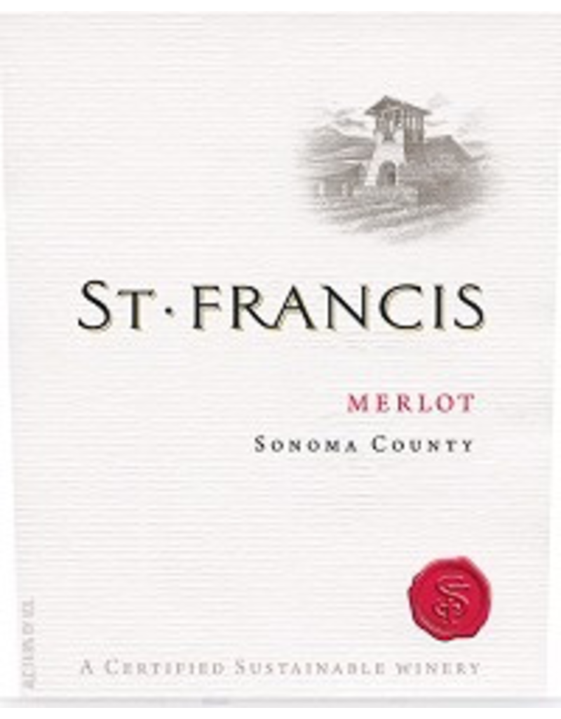 Merlot St Francis Merlot 750ml