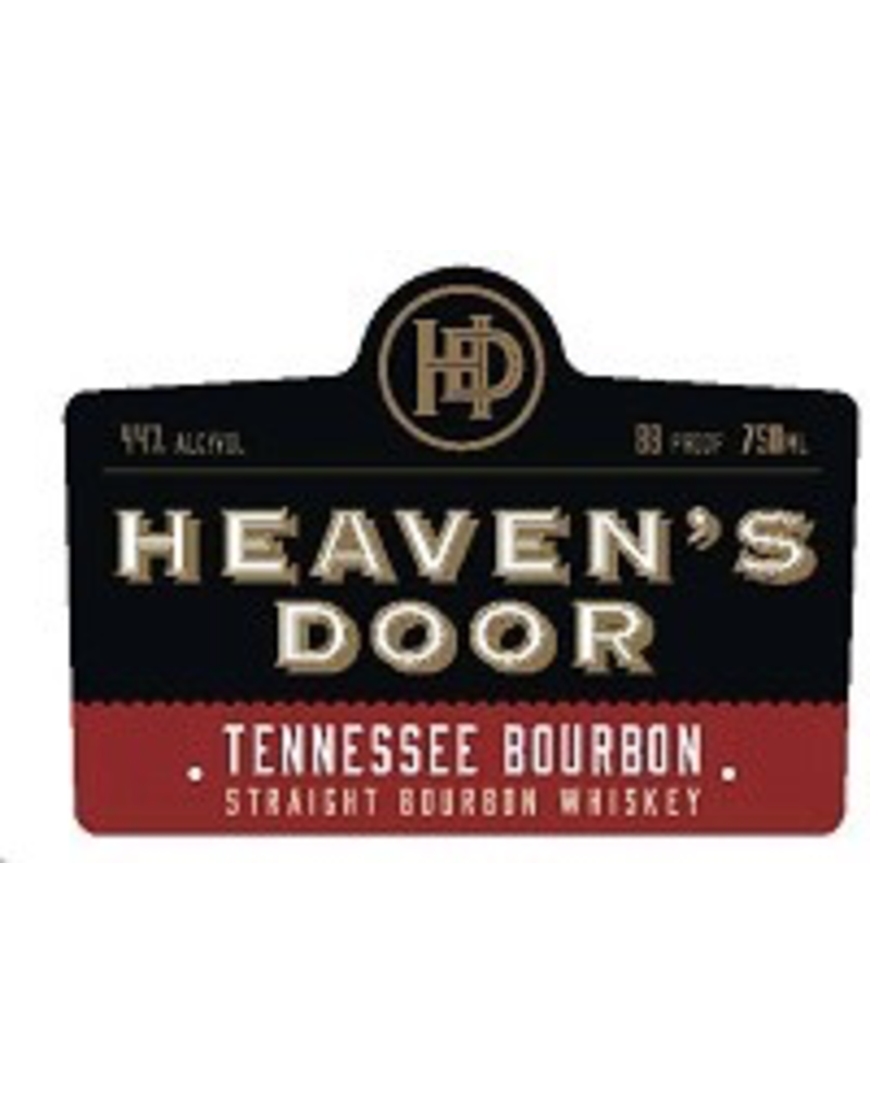 Bourbon Whiskey Heaven’s Door Tennessee Bourbon Whiskey 750ml