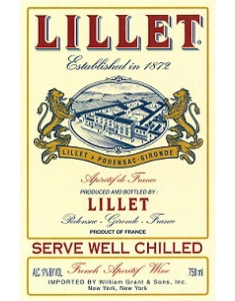 Cordials Lillet Aperitif Blanc 750ml