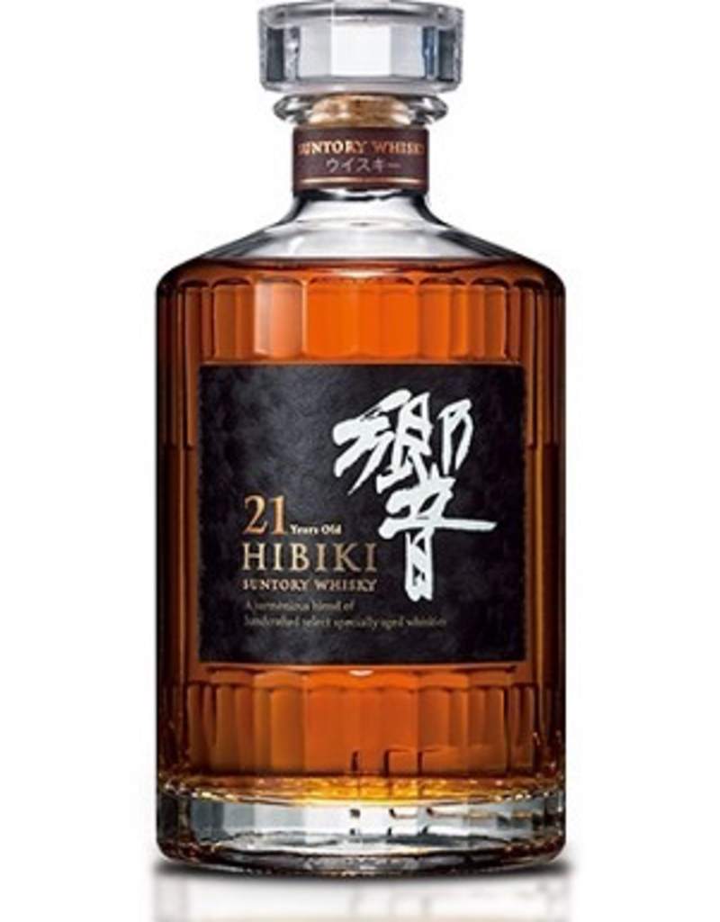 Japanese Whisky Hibiki Suntory Whisky 21 Year Old Japanese