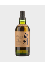 Japanese Whisky SALE $599.99 The Hakushu Single Malt Japanese Whisky 18 Year Old 750ml