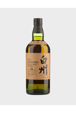 Japanese Whisky The Hakushu Single Malt Japanese Whisky 18 Year Old 750ml