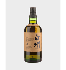 Japanese Whisky SALE $599.99 The Hakushu Single Malt Japanese Whisky 18 Year Old 750ml