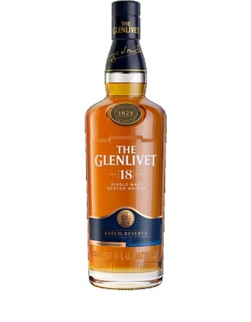 Single Malt Scotch The Glenlivet Scotch Single Malt 18 Year Batch Reserve 750ml