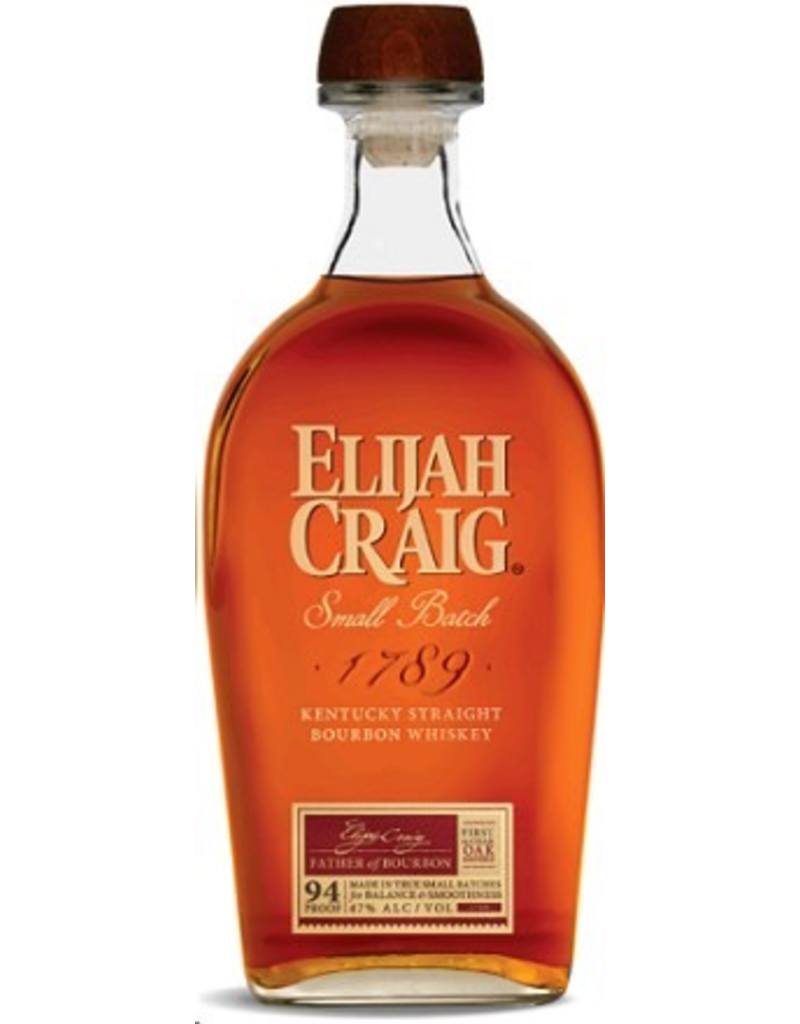 Bourbon Elijah Craig Small Batch Bourbon Whiskey 1.75 Liter