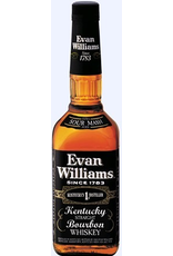 Bourbon Whiskey Evan Williams Bourbon Black Label 1.75 Liter