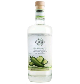 Tequila 21 Seeds Cucumber Jalapeno Tequila Liter