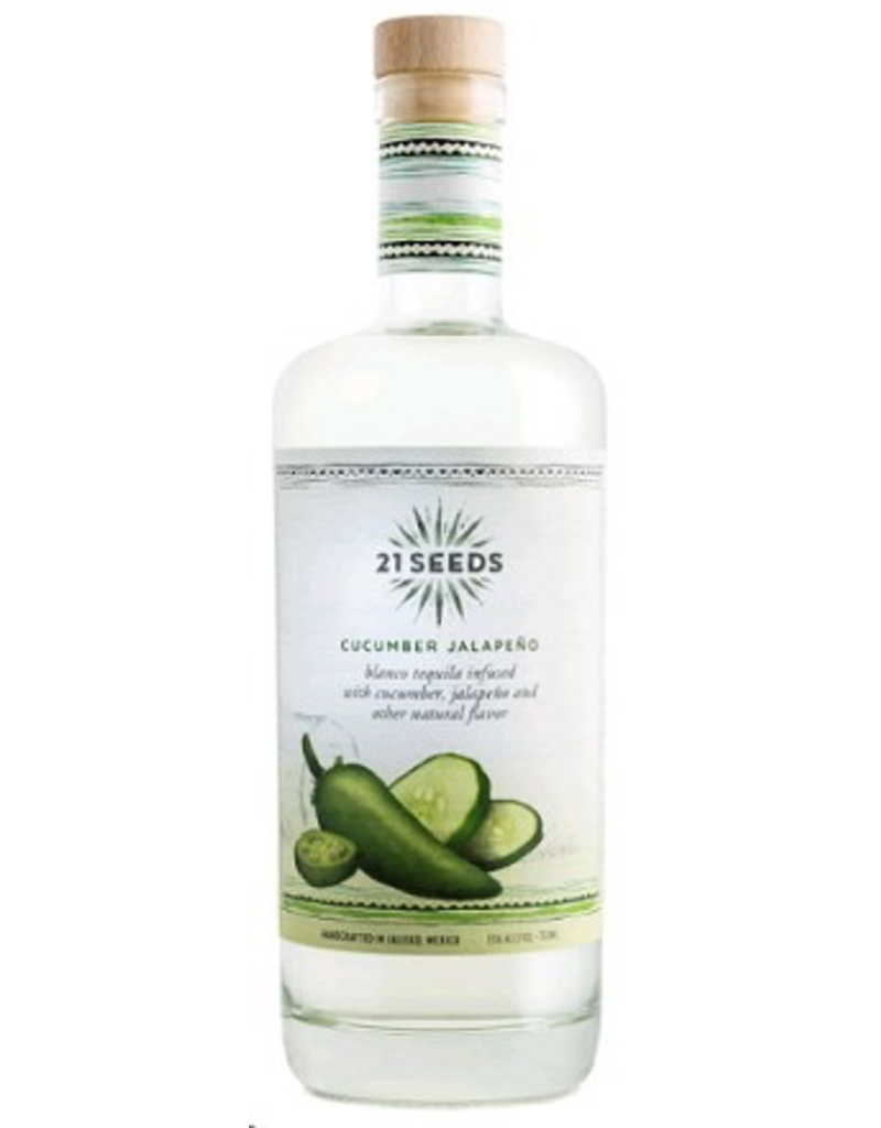 Tequila 21 Seeds Cucumber Jalapeno Tequila Liter